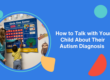 Child in yellow shirt placing a image card with the help of a Stride ABA therapist during Circle Time Center.