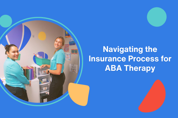 navigating-aba-therapy-insurance Stride employees organizing the documents and posing for a picture to help parents navigate