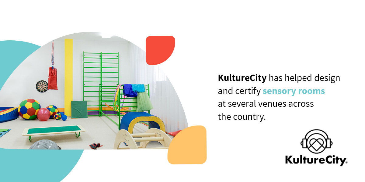 KultureCity has helped design and certify sensory rooms at several venues across the country.